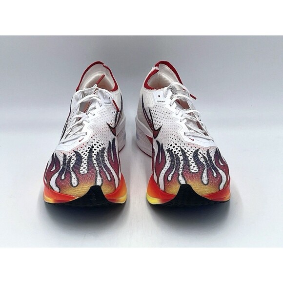 NIKE ZoomX Vaporfly Next% 3 FK PRM White Habanero Red running HQ3504-100 Men 13 - Picture 4 of 9